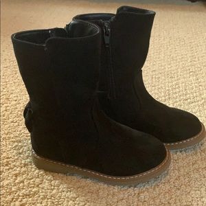 Toddler Black zip Boot size 9